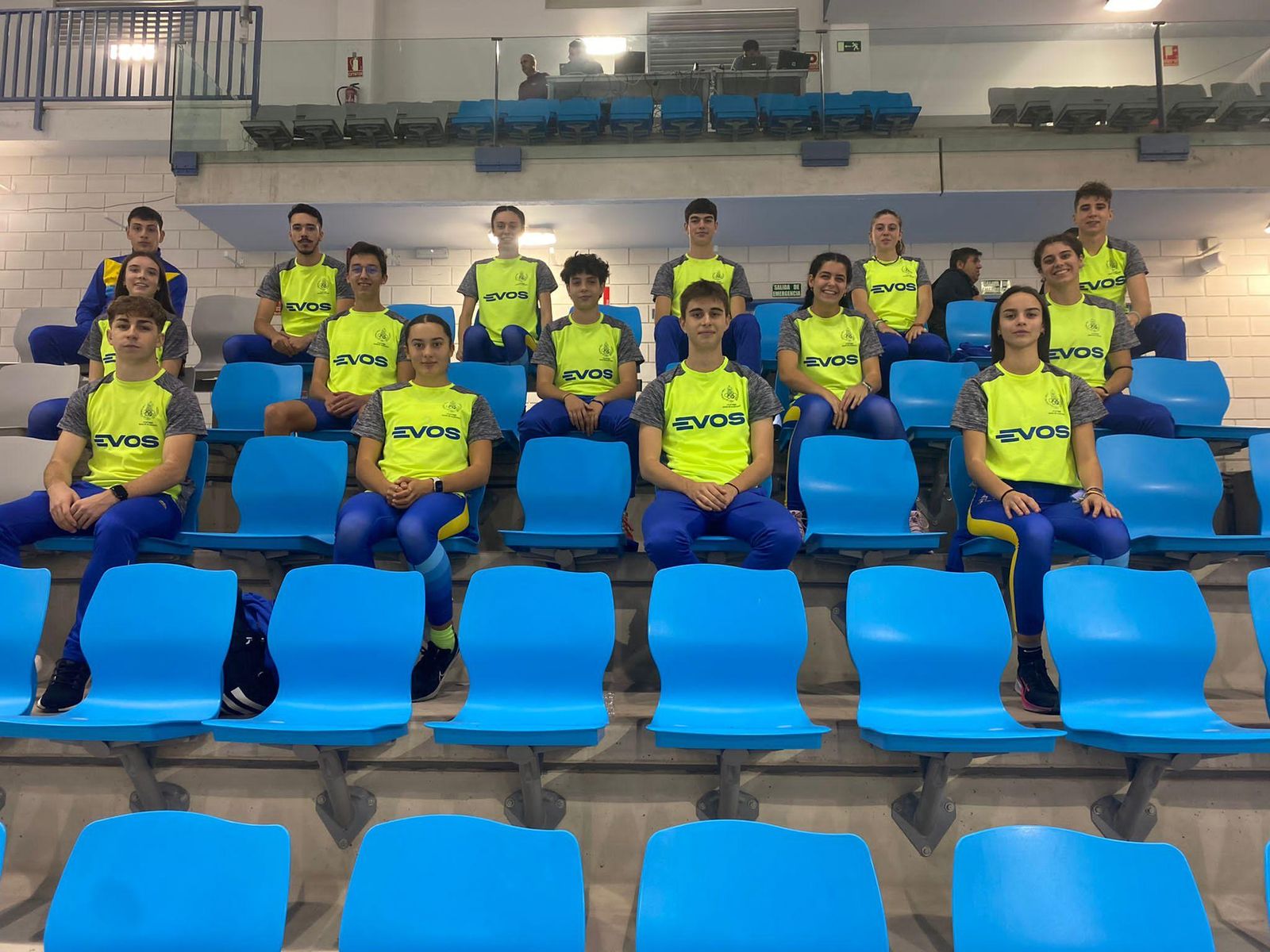 Atletas del Bahía de Algeciras, en Antequera