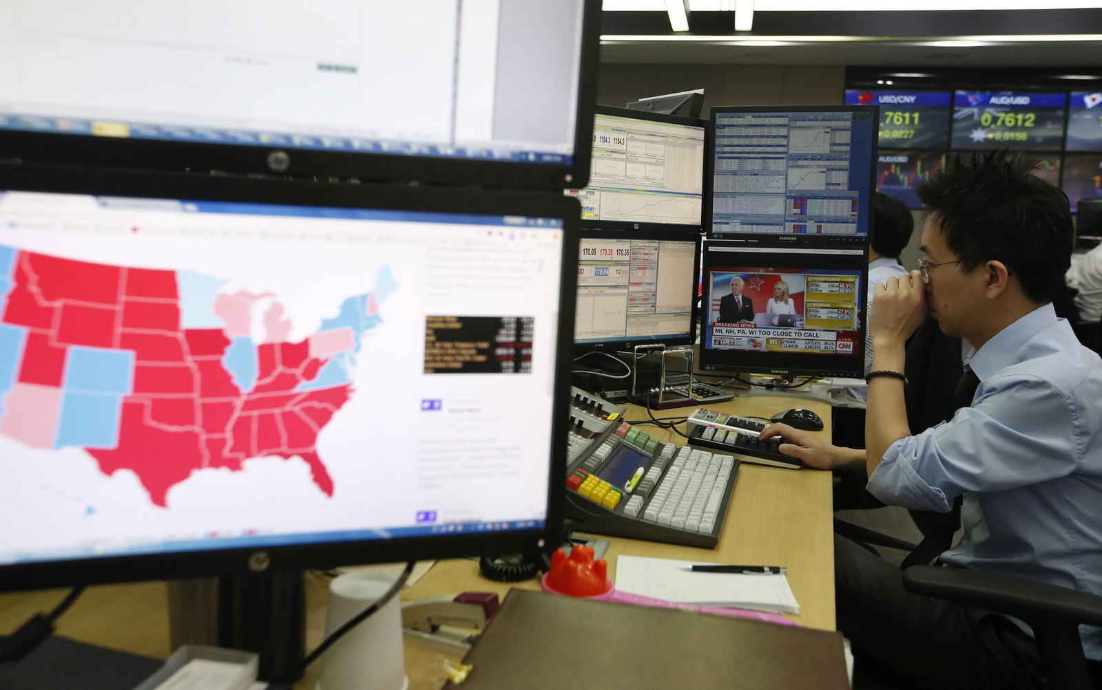 La jornada electoral en EEUU