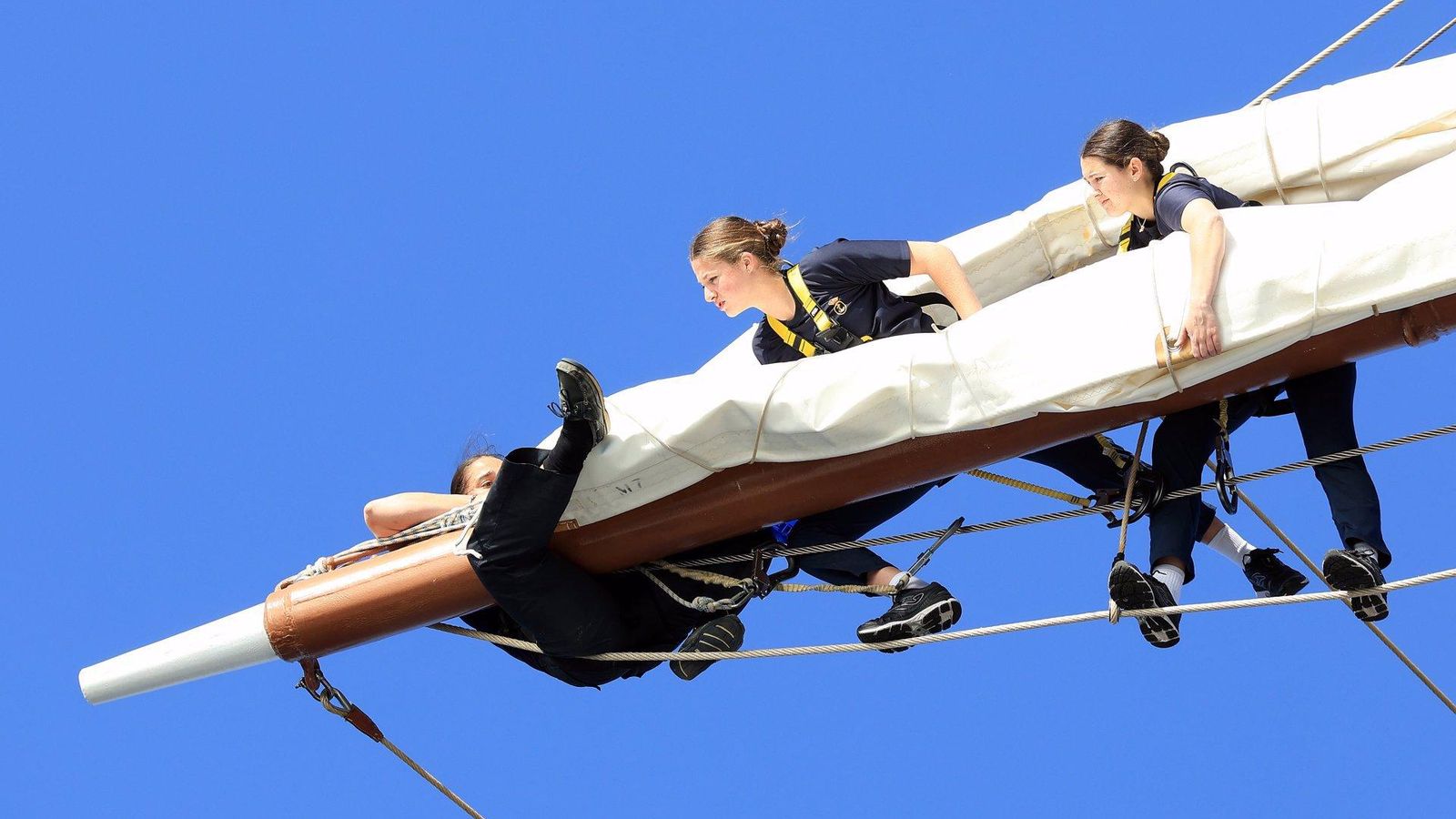 La princesa Leonor en Elcano