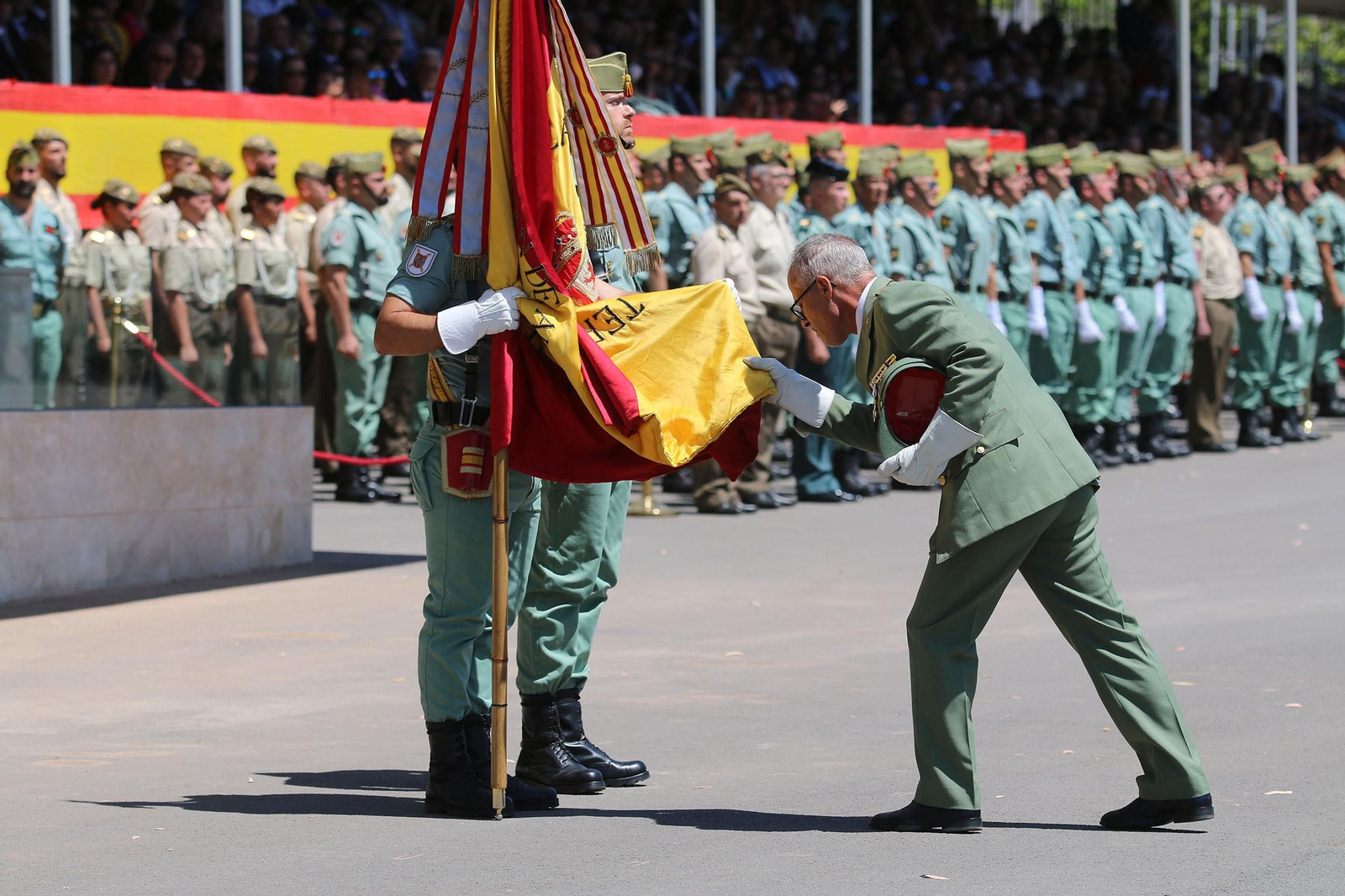 Fotogalería del desfile del Sábado Legionario DIFAS 2022