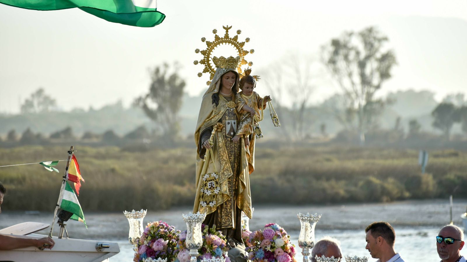 Las mejores fotos de la procesión  de la Virgen del Carmen en Palmones