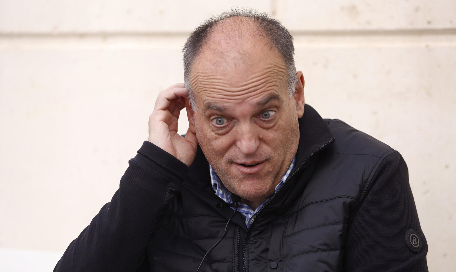 Las fotos de la entrevista a Javier Tebas