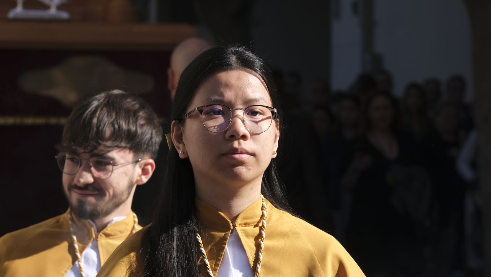 Procesión de Jesucristo Resucitado en Almería, en imágenes