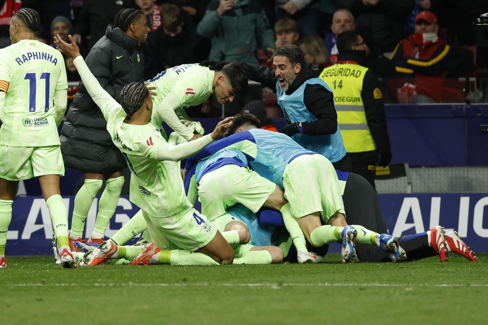 Las fotos de la remontada en el Atlético - Barcelona
