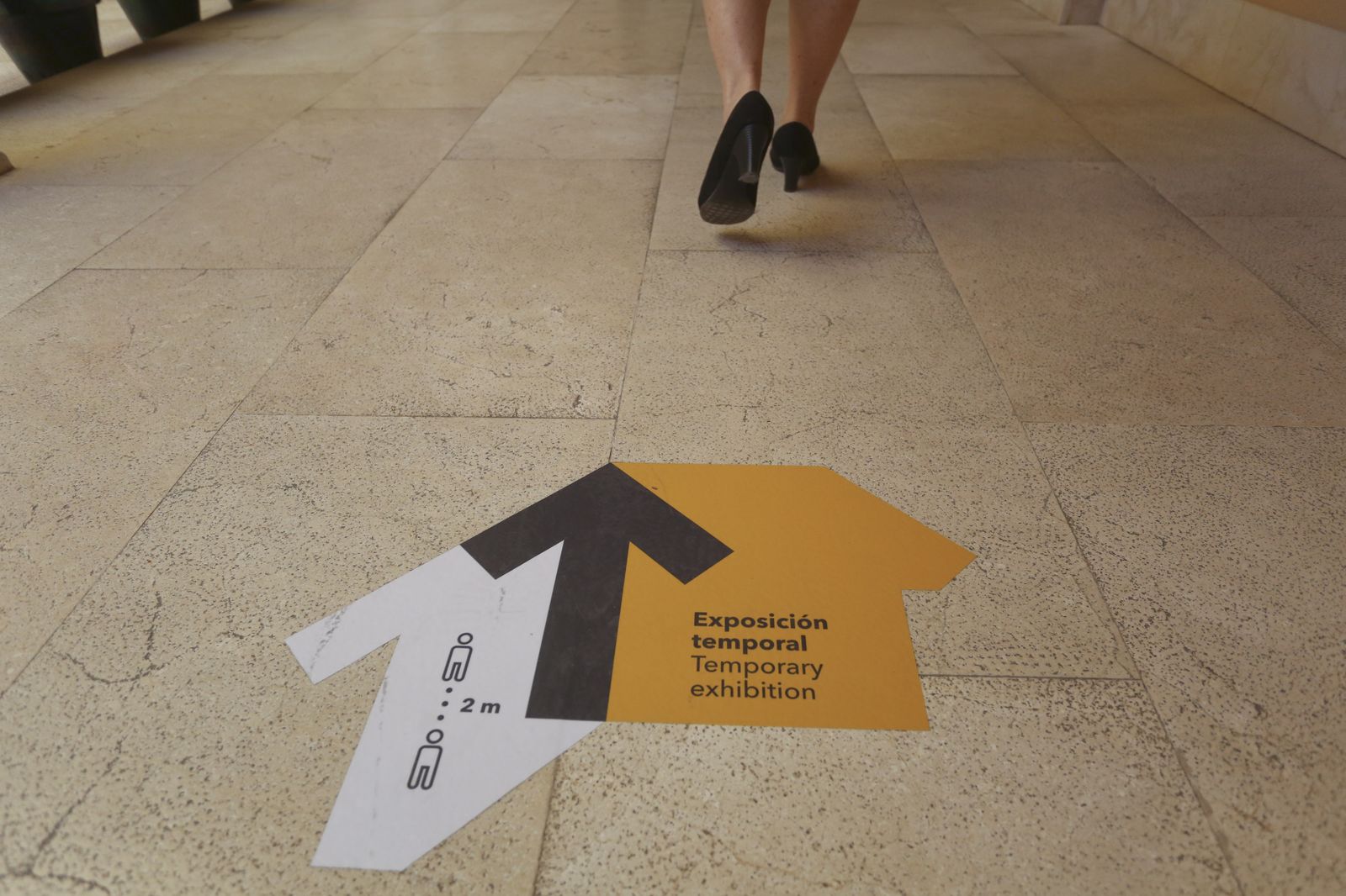 Las fotos del (tímido) reencuentro con los museos en Málaga