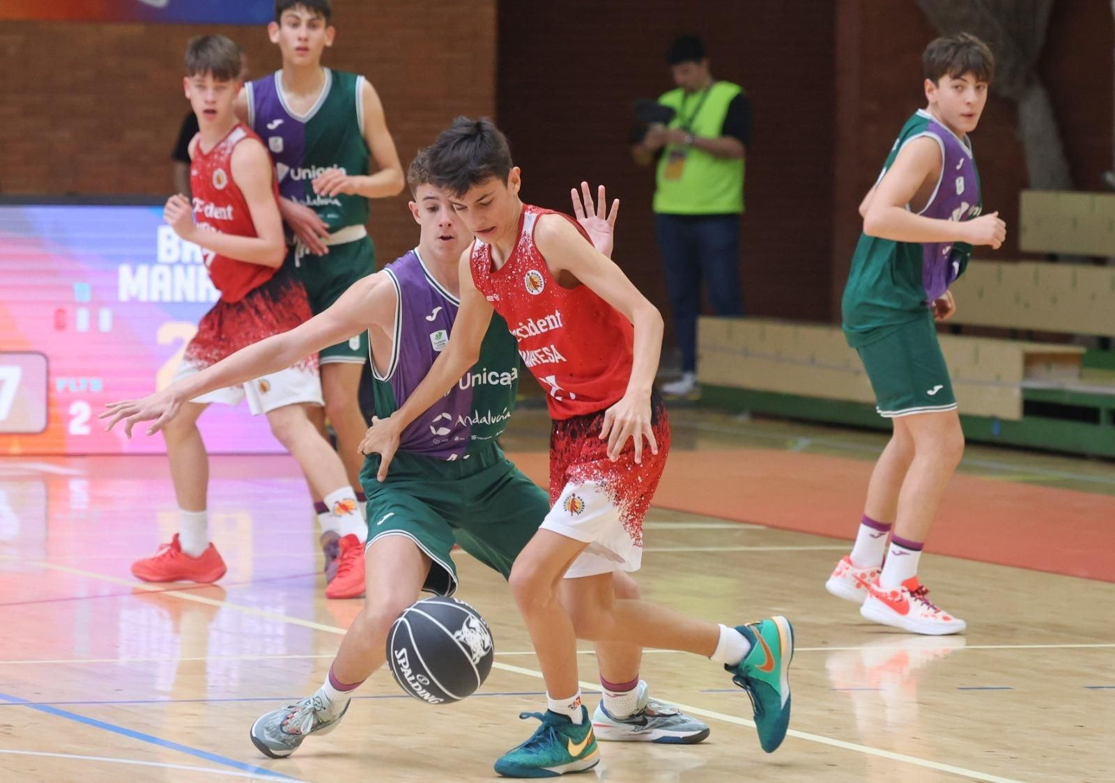 Minicopa: Unicaja - Manresa, en fotos