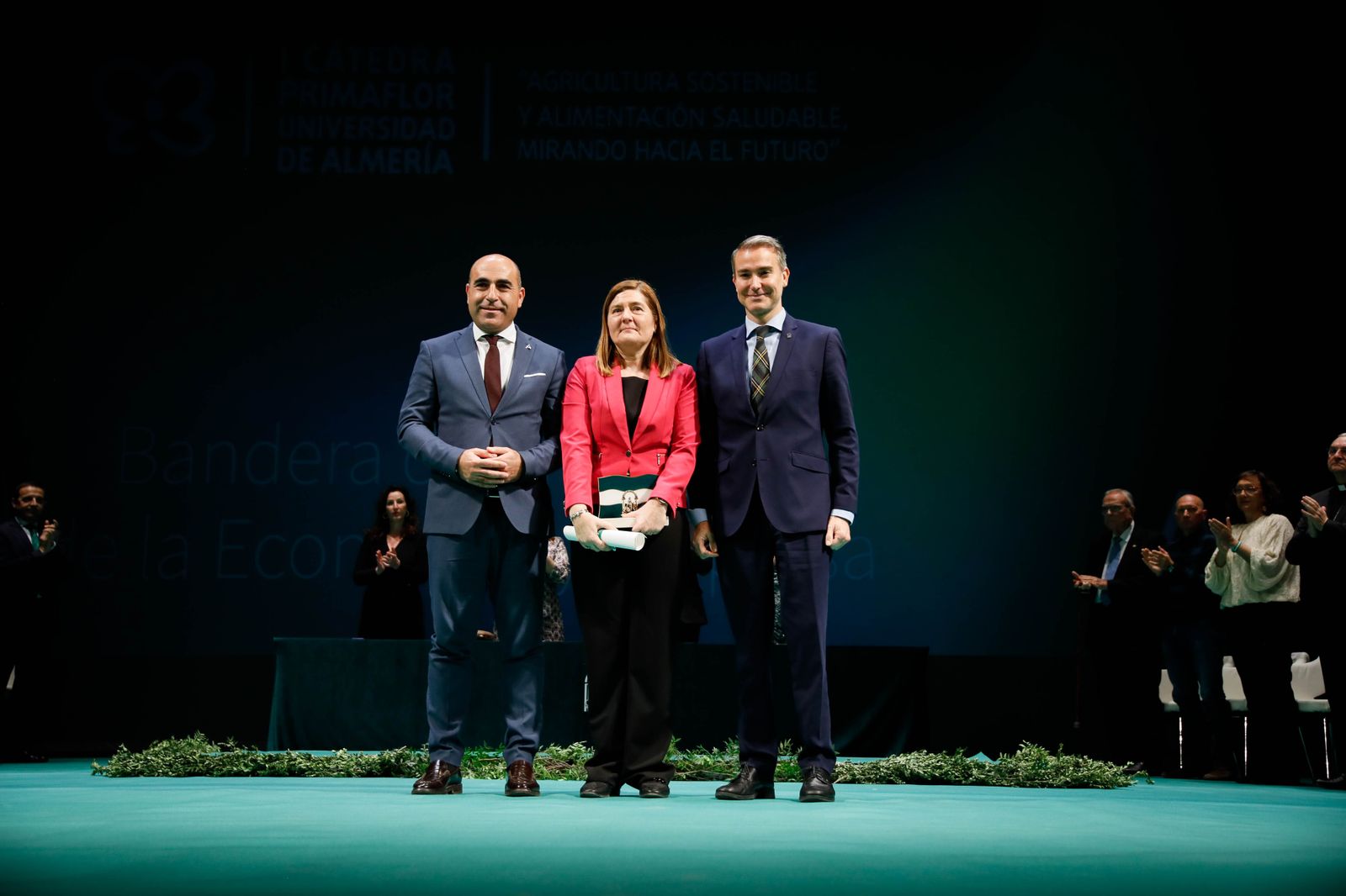 Imágenes de las entregas de las banderas de Andalucía