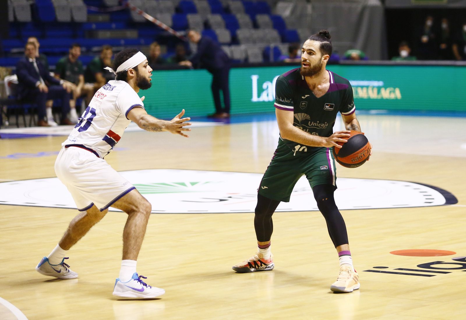 El Unicaja-Obradoiro, en fotos