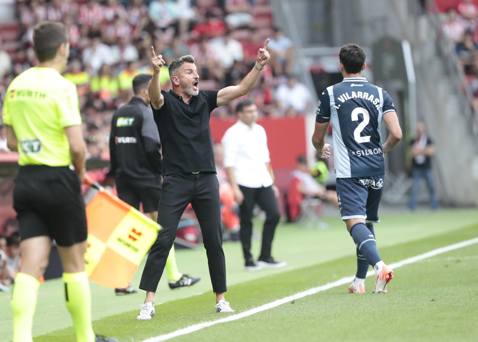 Las mejores fotos del partido en El Molinón para el Sporting - Córdoba CF