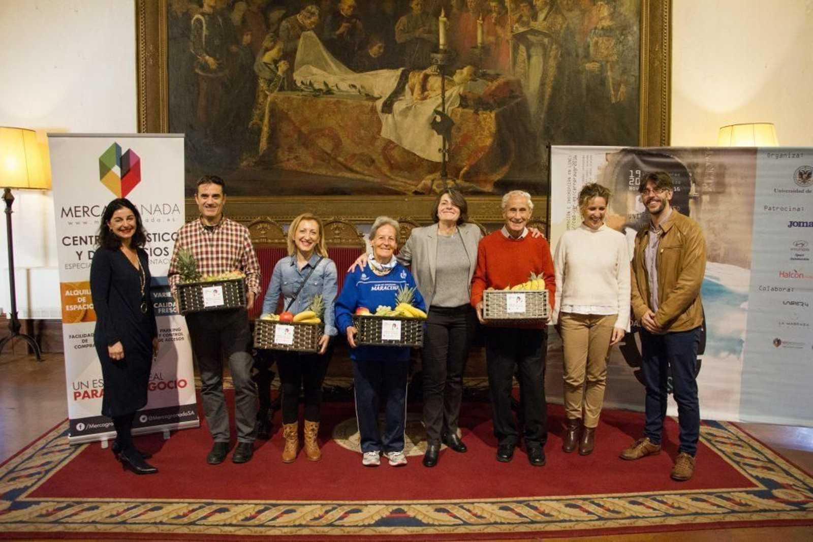 Entrega de los premios.