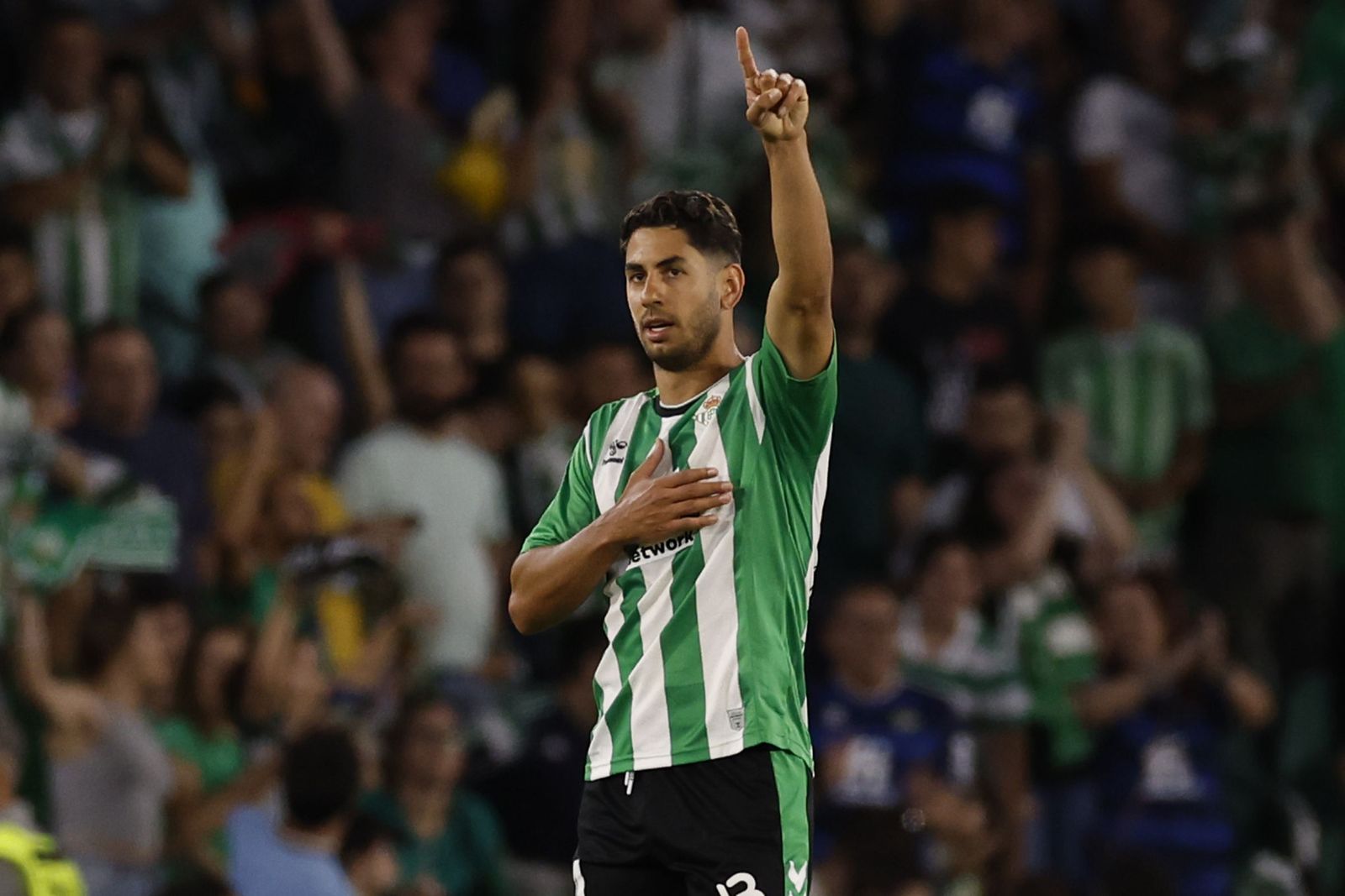Ayoze celebra su gol contra el Rayo.