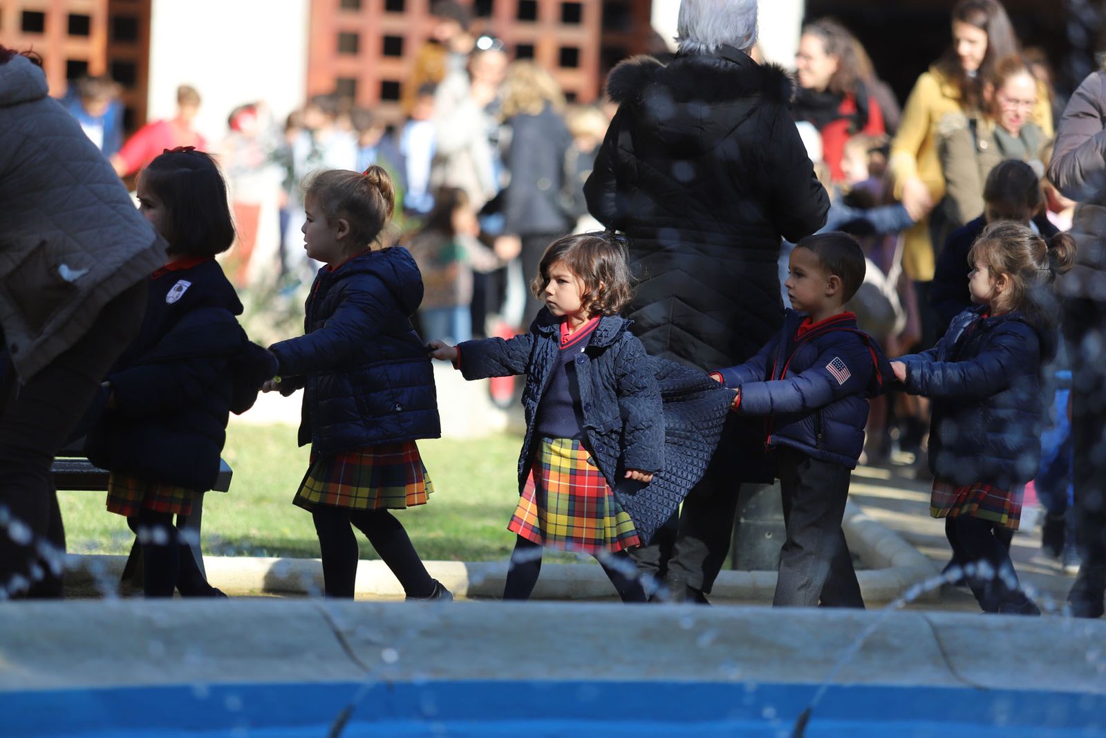 Imágenes de los mas pequeños disfrutando del Festival de Cine Iberoamericano de Huelva