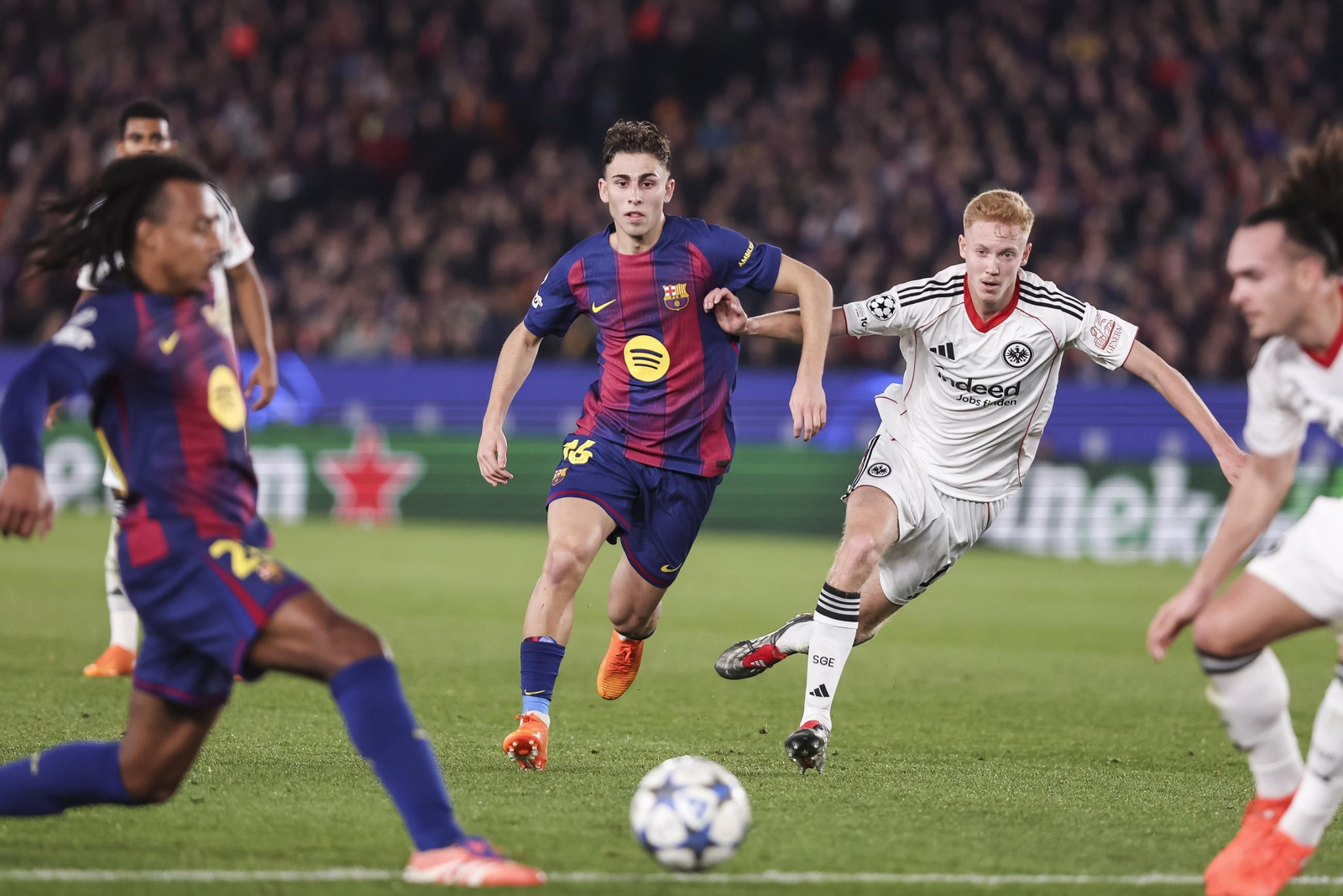 Las fotos del Barcelona-Eintracht Frankfurt