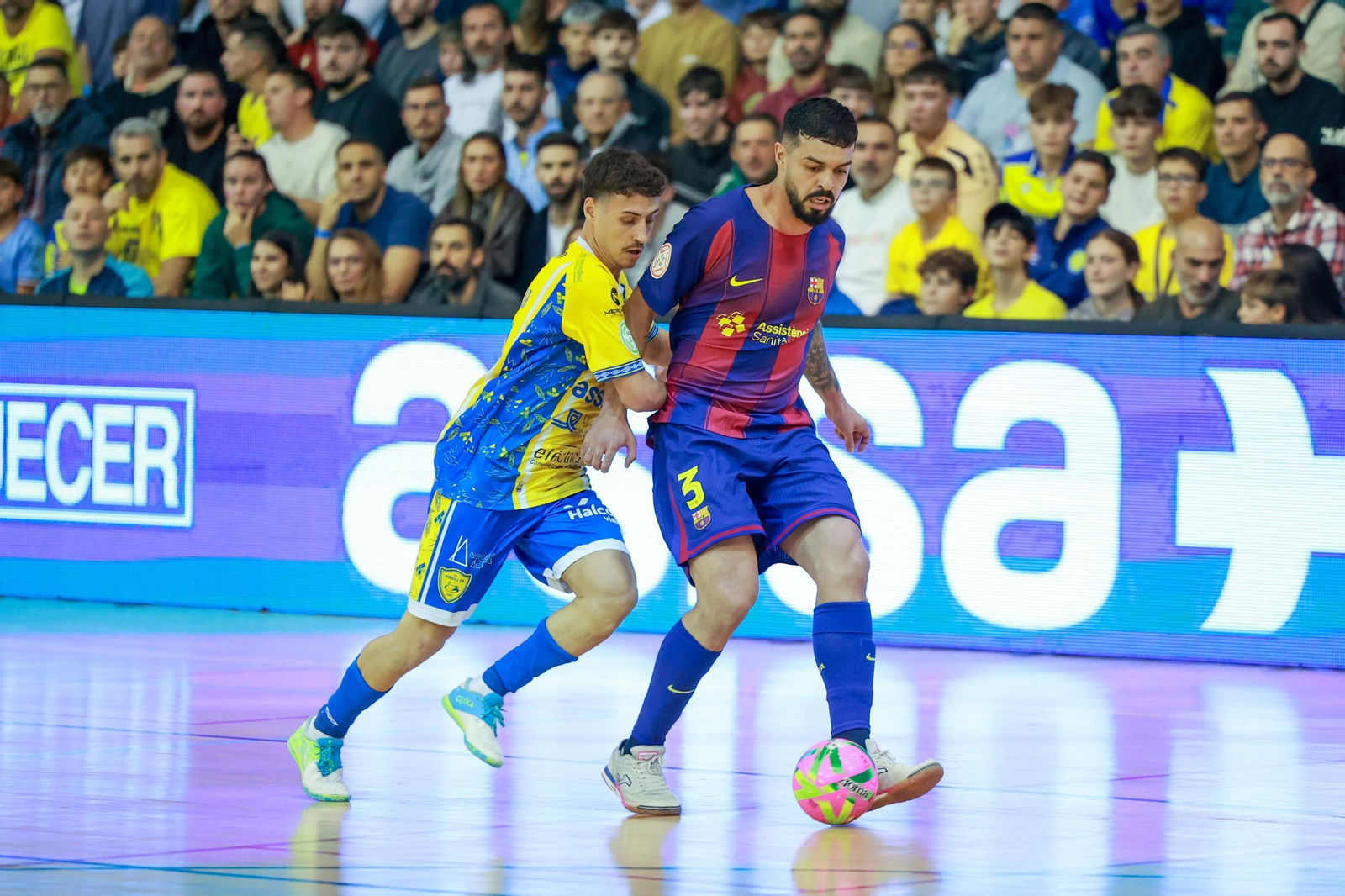 Las imágenes del CD Virgili Cádiz-FC Barcelona de Copa del Rey de fútbol sala