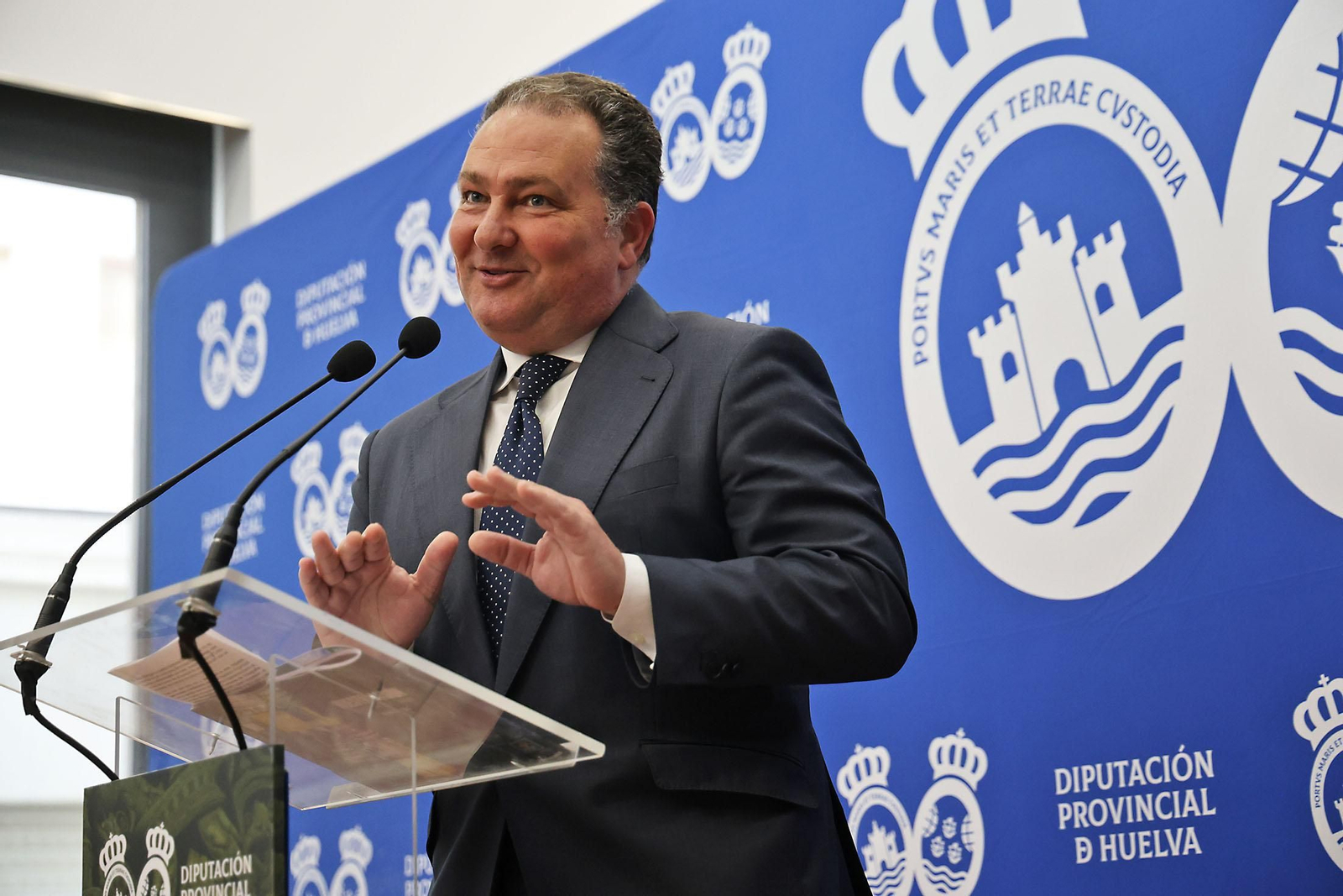 Imágenes de la presentación la Guía de Semana Santa de Huelva Información 2025