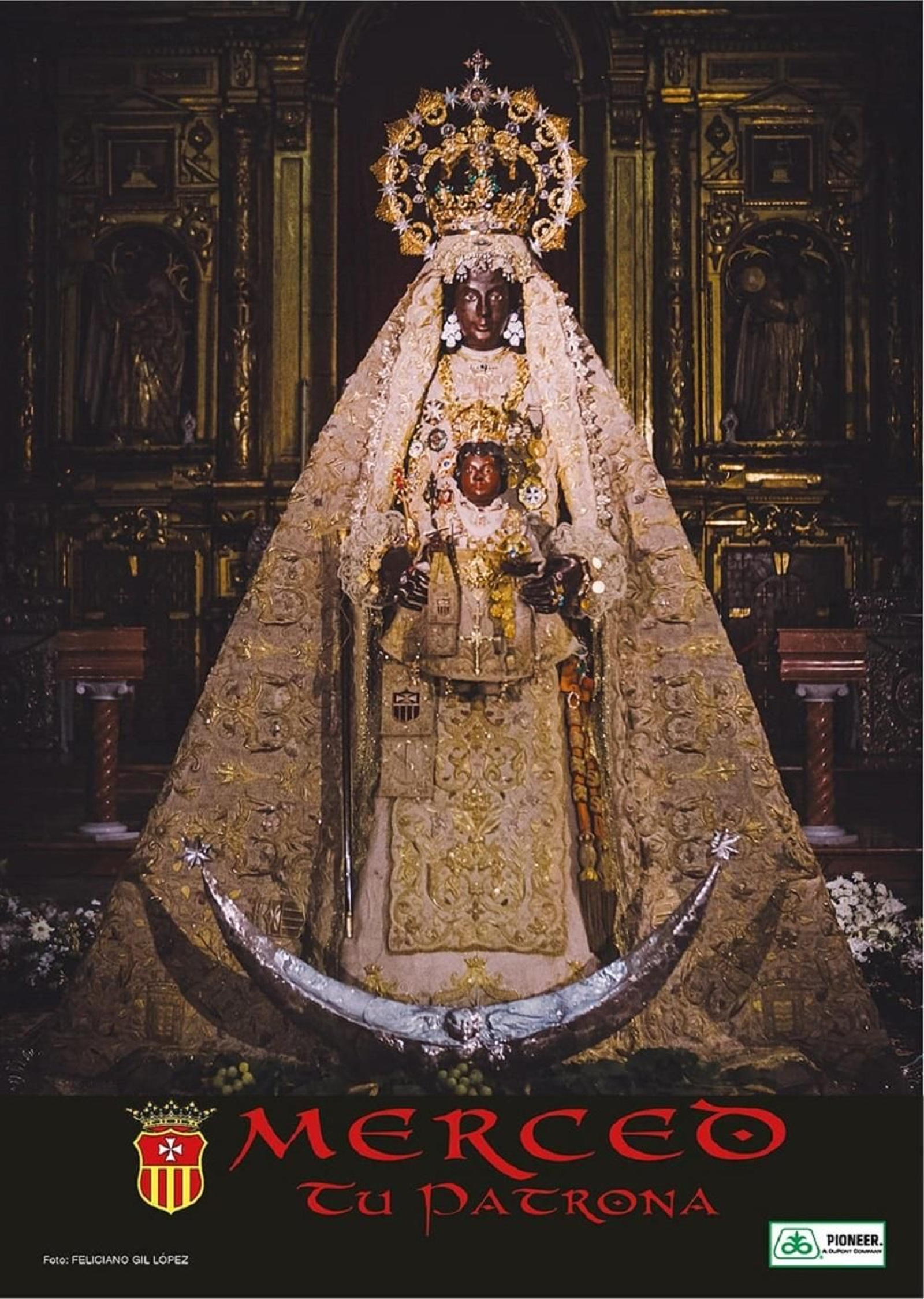 Cartel de la Patrona, Nuestra Señora de la Merced. Cartel de la Patrona, Nuestra Señora de la Merced.