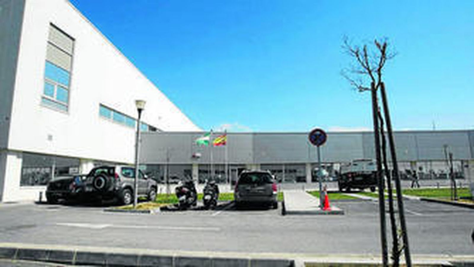 Una imagen de la actual ubicación de los Juzgados, en el polígono Las Salinas.