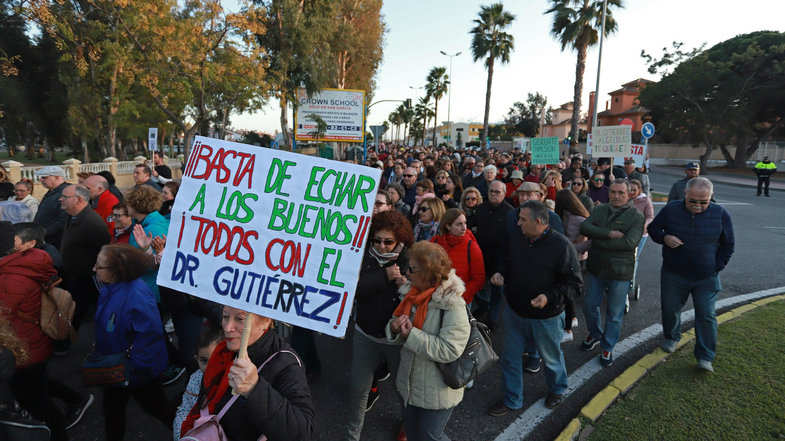 Las mejores fotos de la manifestación por la sanidad en Algeciras