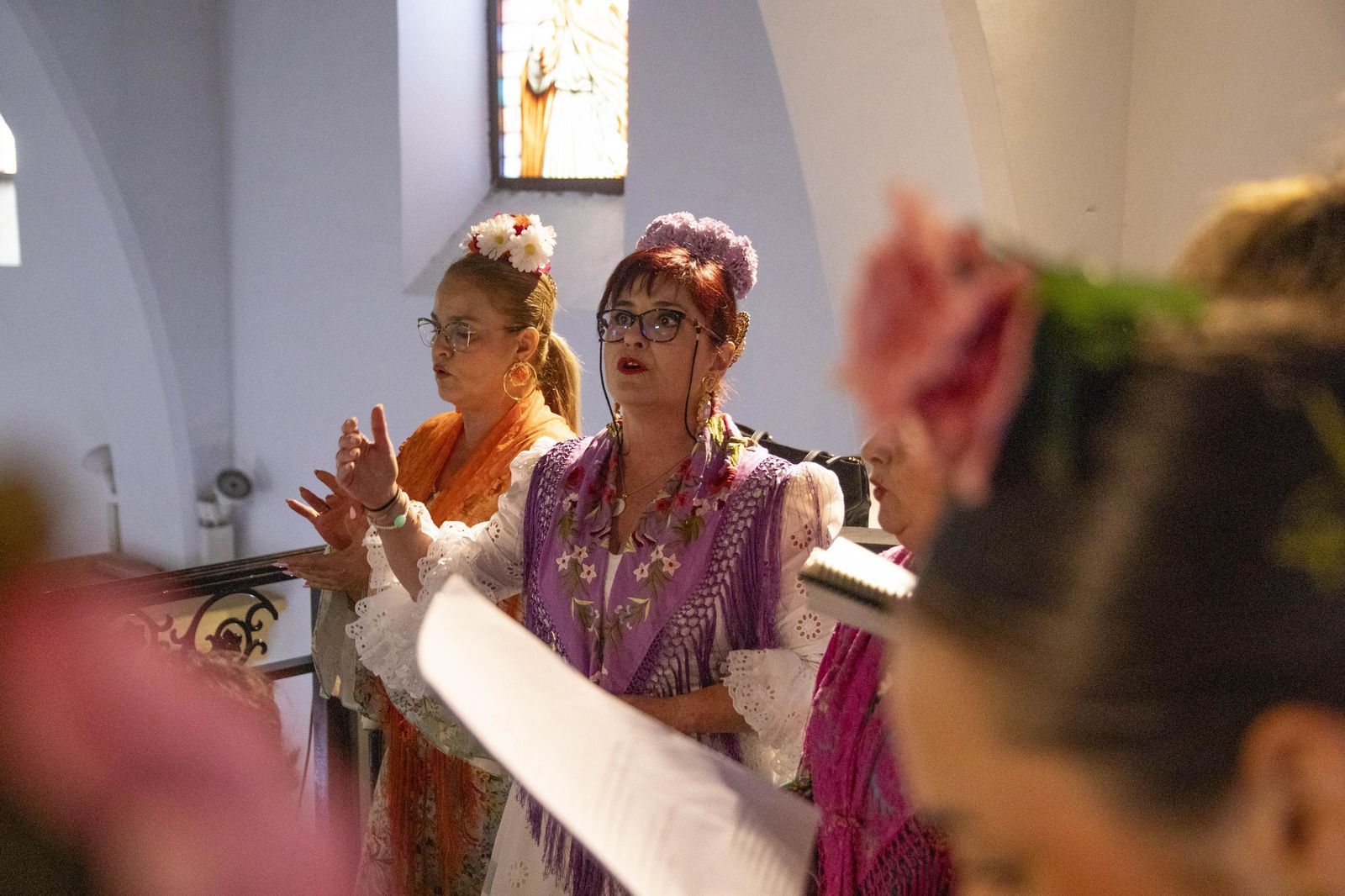 Las imágnes de la misa y procesión en honor a San Marcos en El Ejido