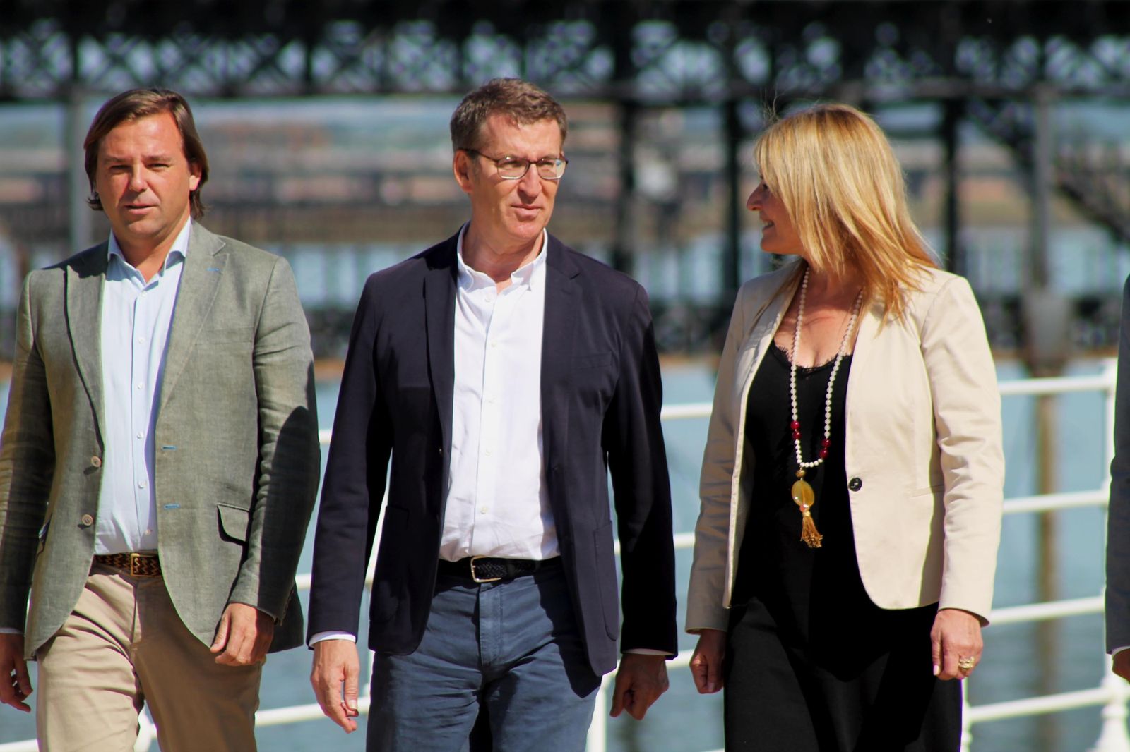 Visita de Alberto Núñez Feijóo a Huelva, en imágenes