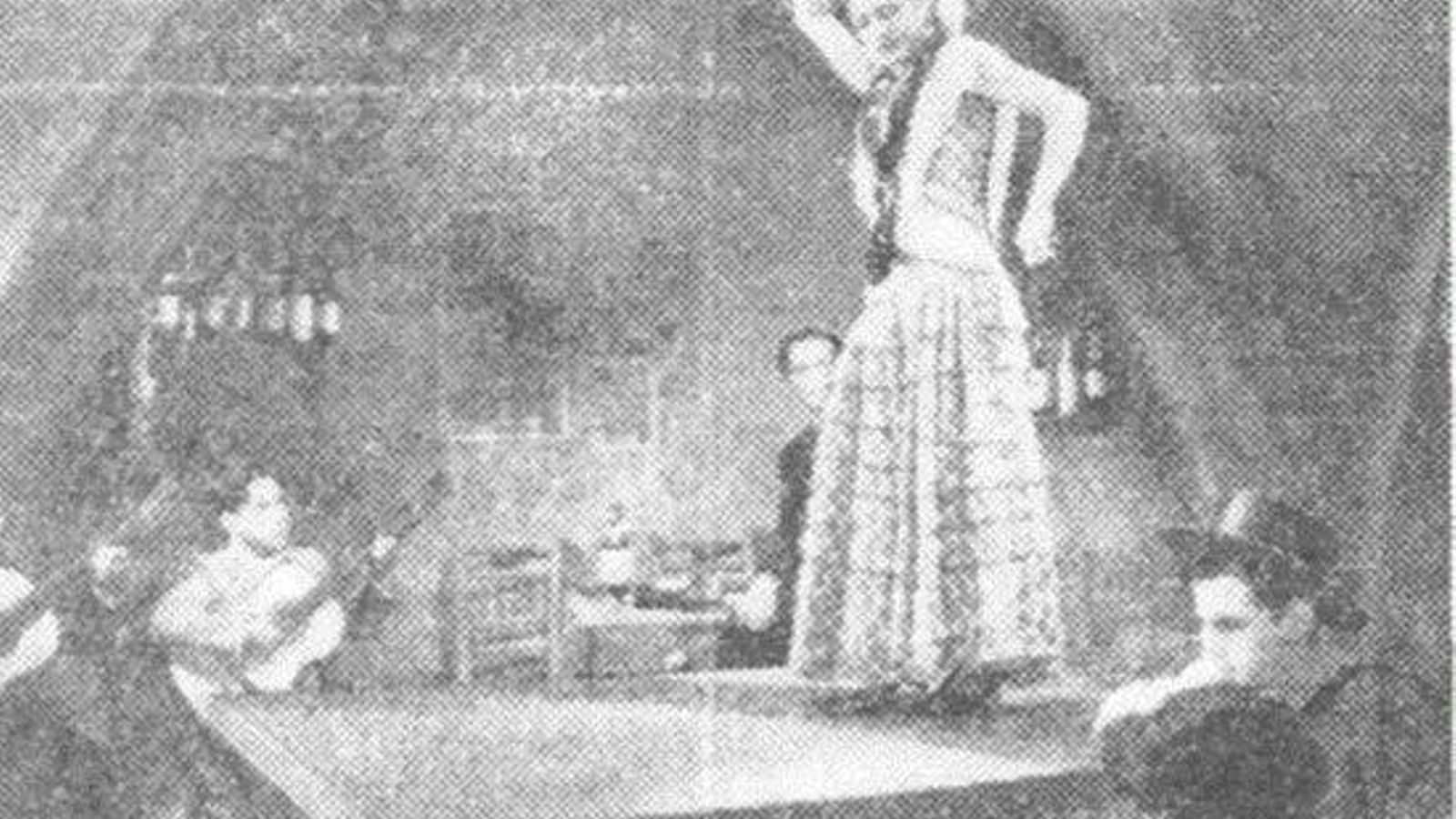 [6] Carmen Amaya, en una escena de la película ‘La hija de Juan Simón’, 1935.