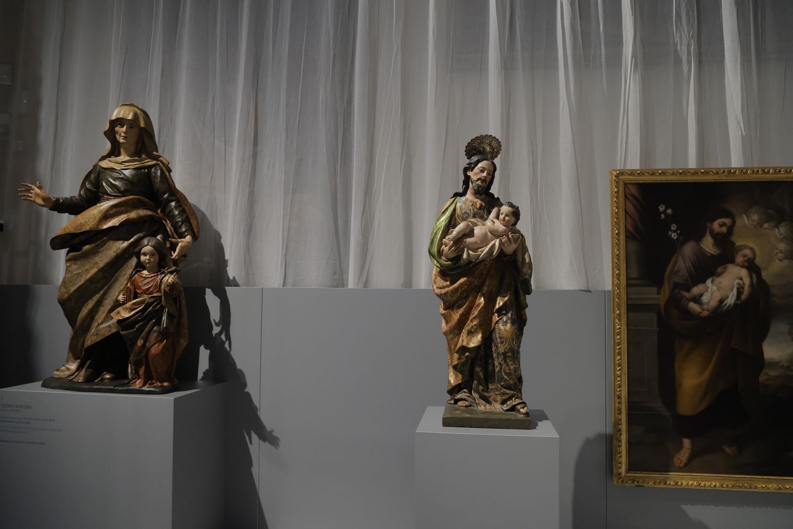 Las fotos de la muestra antológica sobre el escultor Pedro Roldán