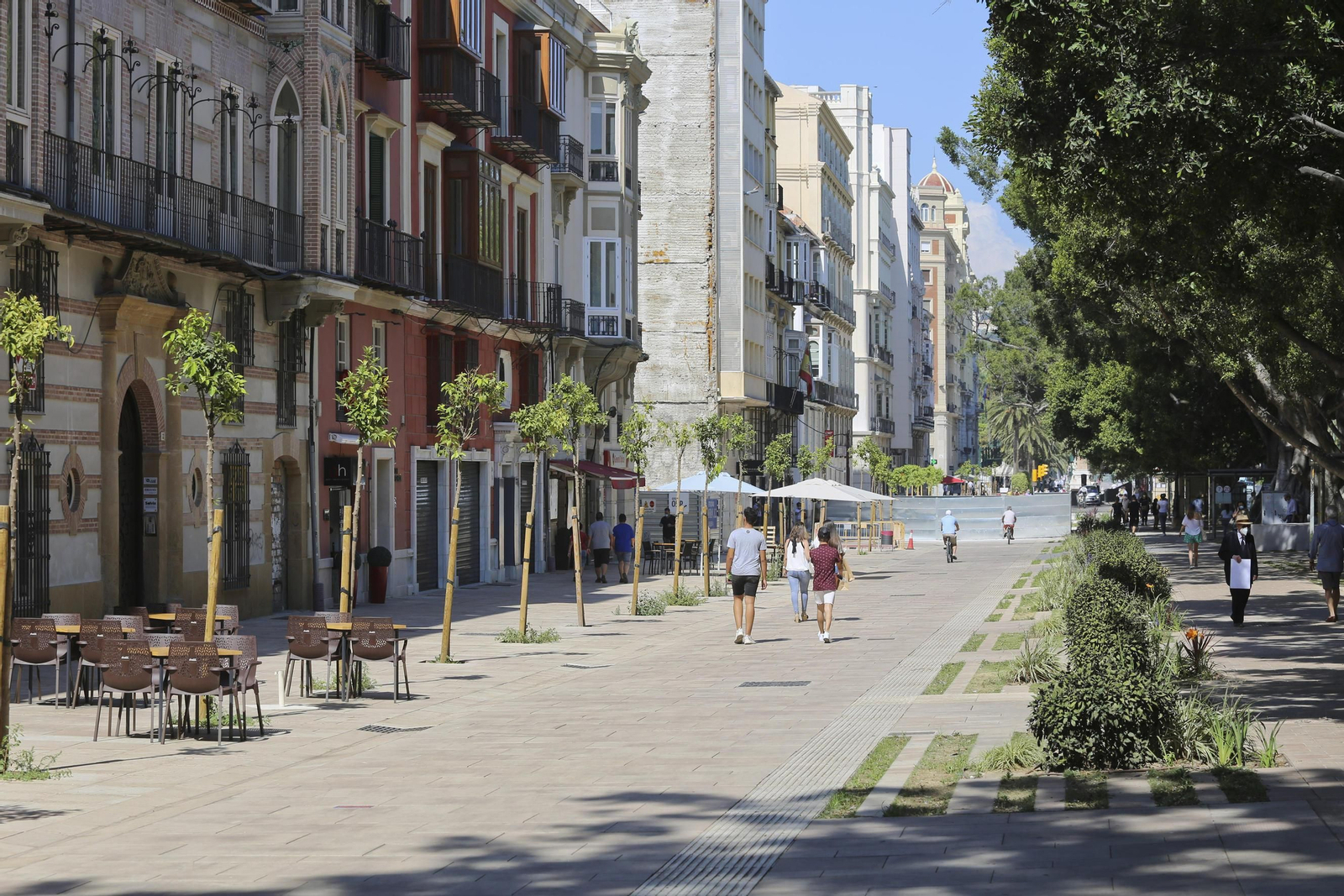 Las fotos de la Alameda Principal de Málaga Las fotos de la Alameda Principal de Málaga