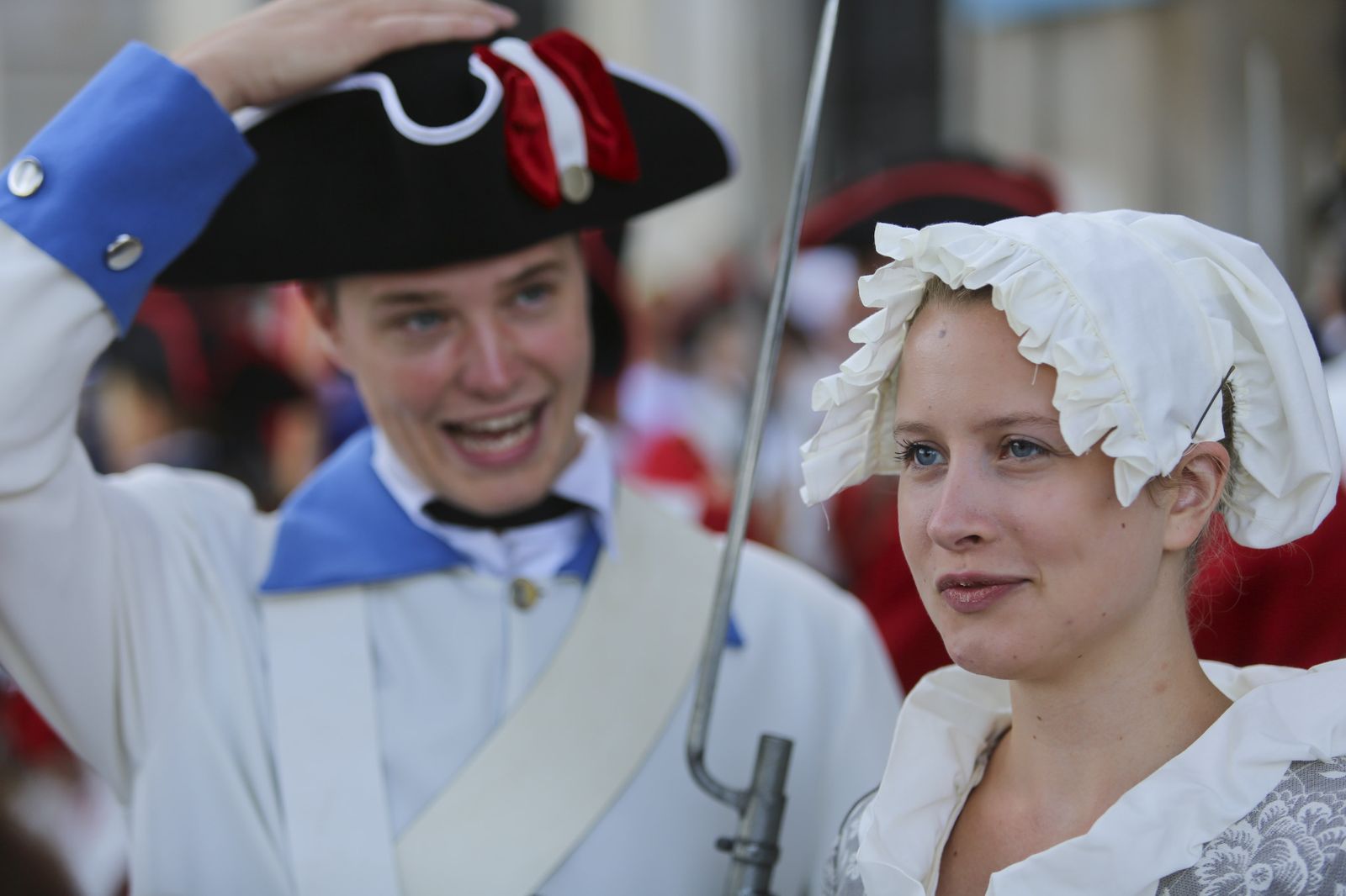 Las fotos del desfile en Málaga en recuerdo a Bernardo de Gálvez