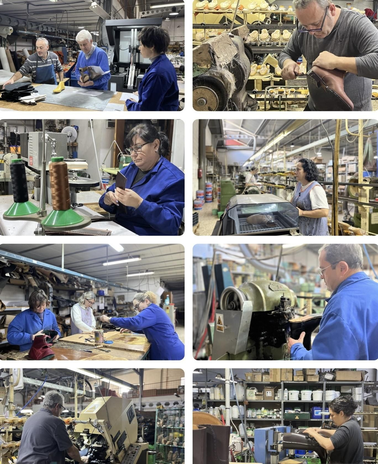 Proceso llevado a cabo para realizar el calzado.