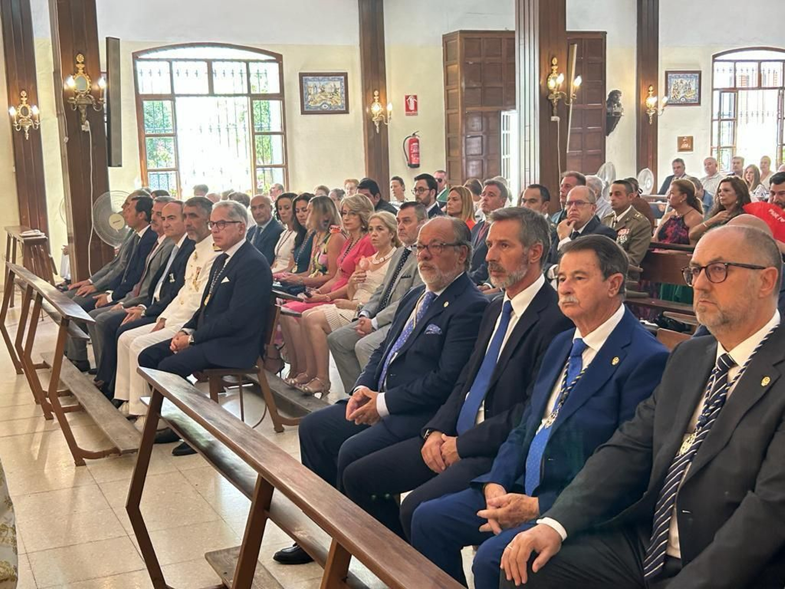 Celebración eucarística en la parroquia Nuestra Señora del Carmen, este domingo. Celebración eucarística en la parroquia Nuestra Señora del Carmen, este domingo.