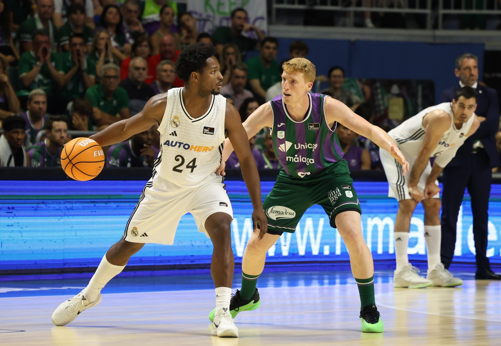 El Unicaja-Real Madrid, en fotos