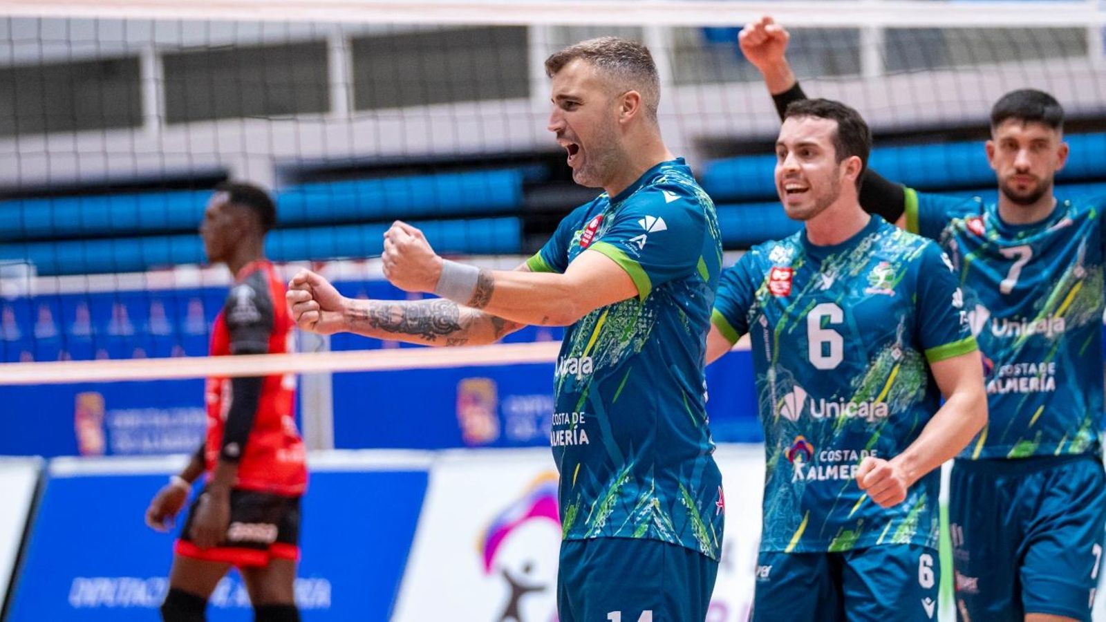 Borja Ruiz, uno de los más destacados en el lado almeriense.