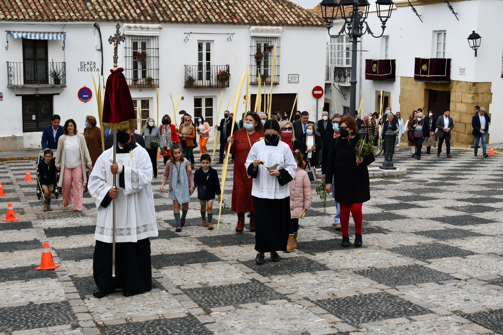Las fotos del domingo de palmas y olivos en San Roque