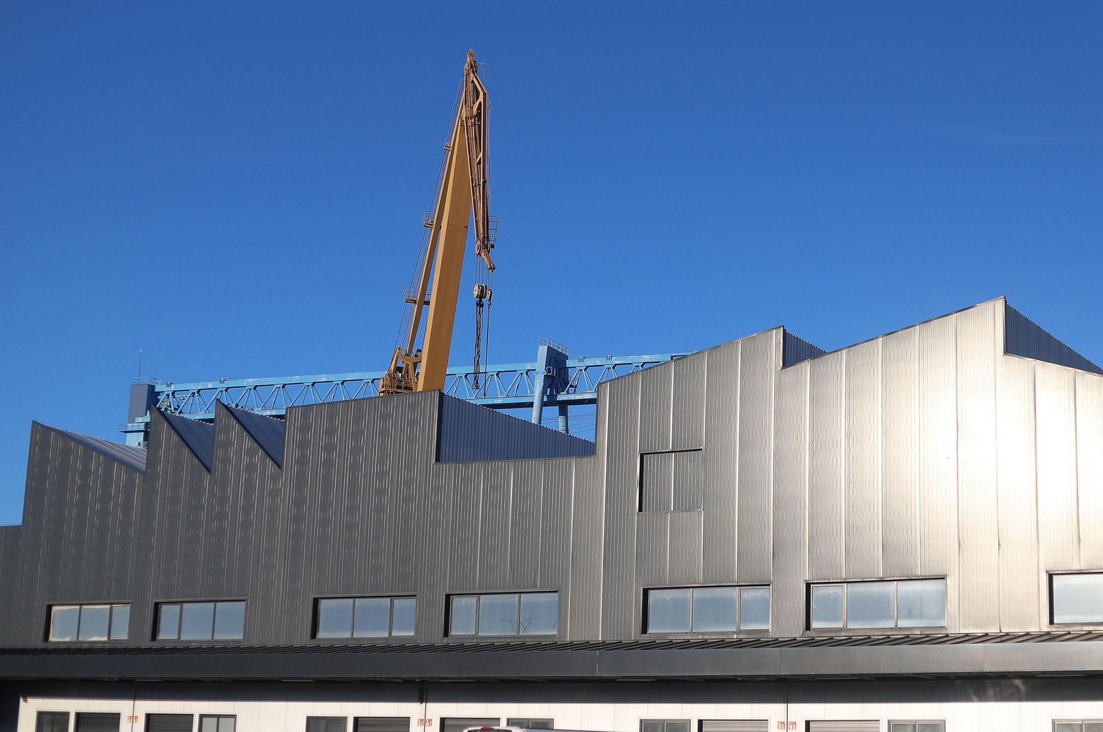 Imágenes de la visita a las instalaciones de la Ciudad del Marisco del Puerto de Huelva