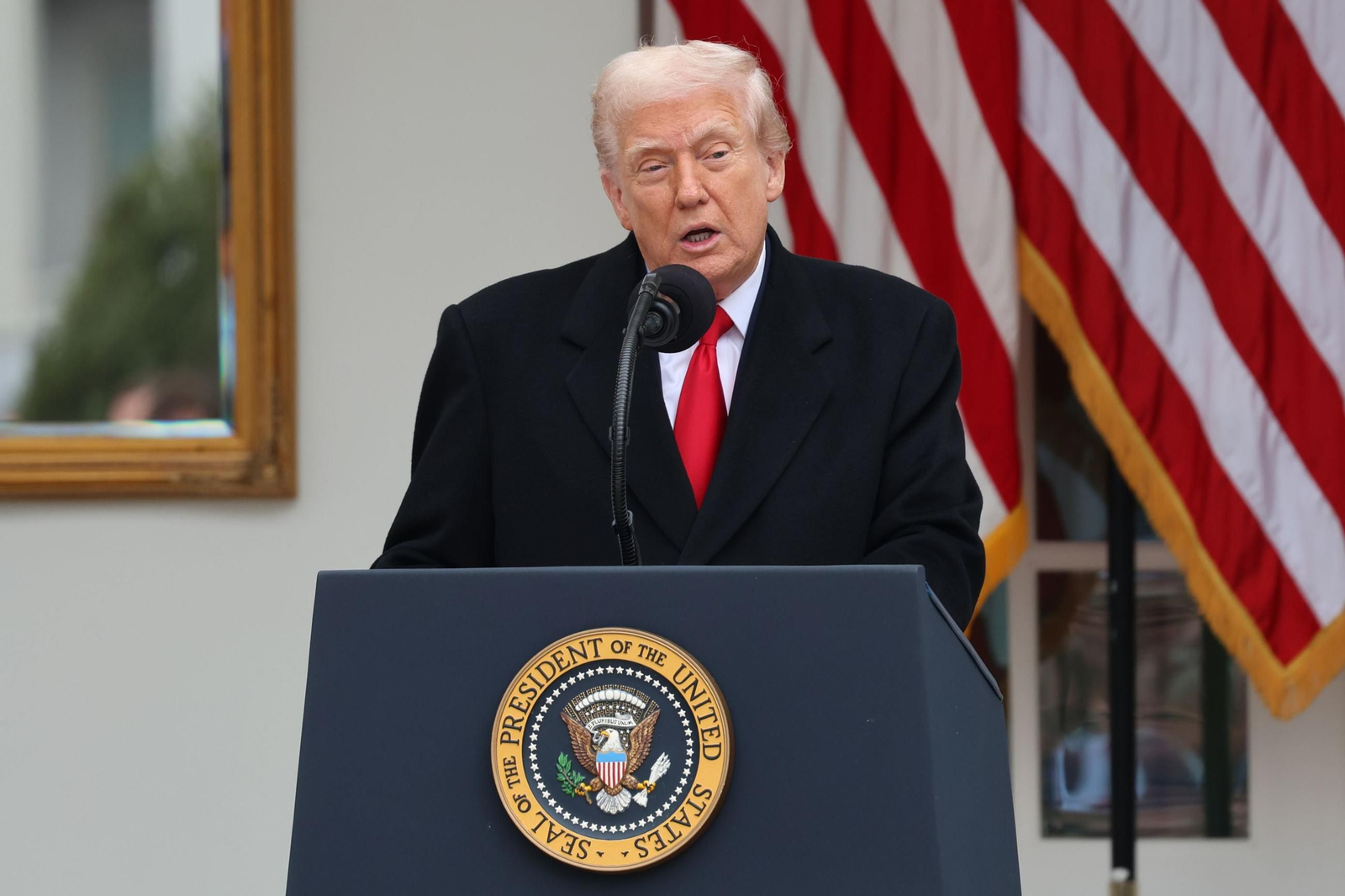 El presidente de Estados Unidos, Donald Trump.