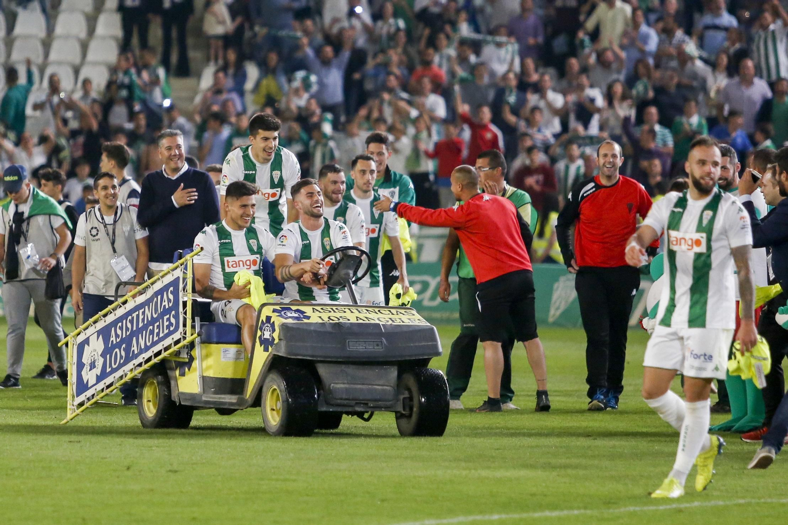 El Córdoba CF-Sporting de Gijón, en imágenes