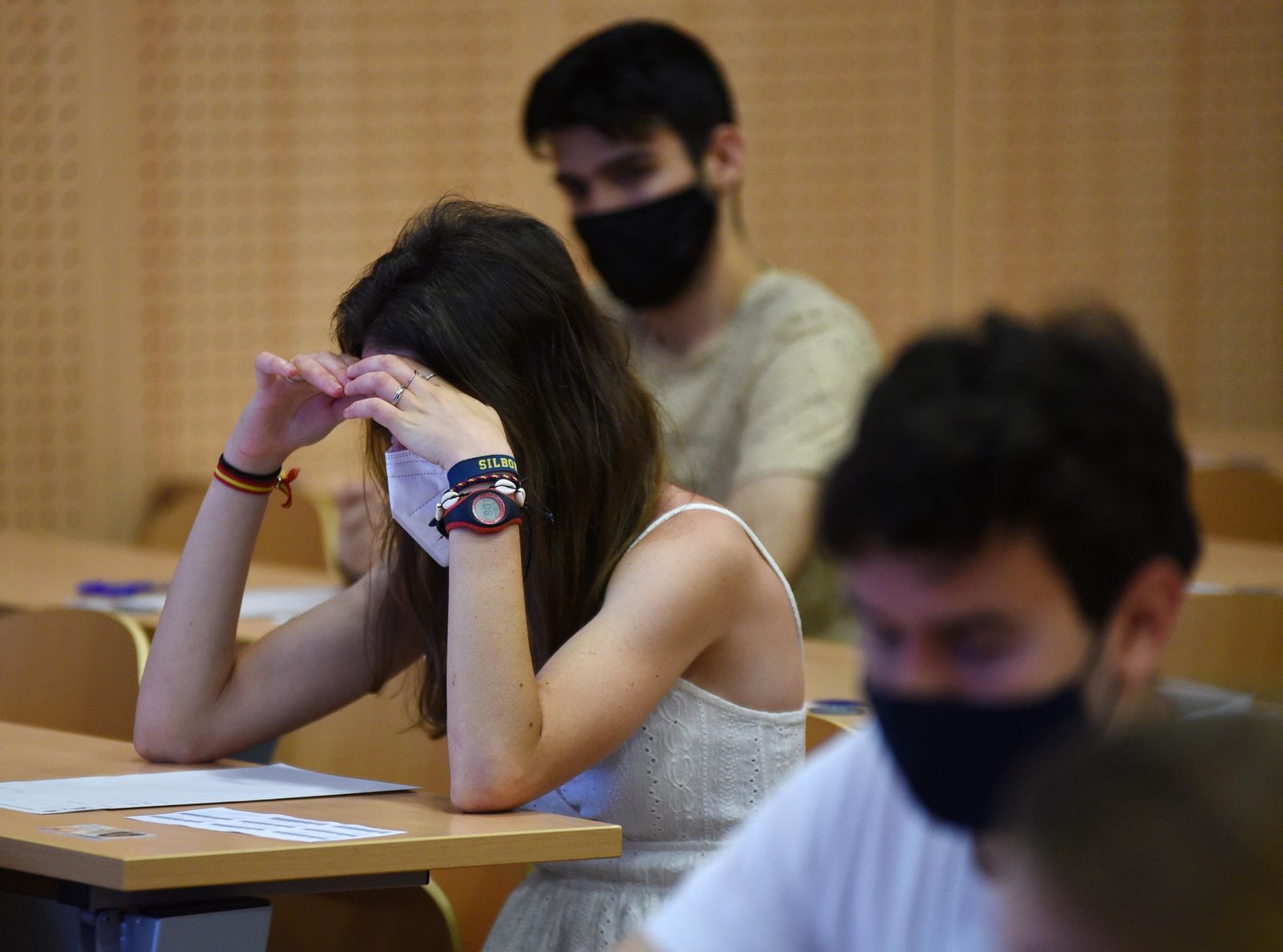 El inicio de los exámenes de Selectividad en Córdoba, en fotografías