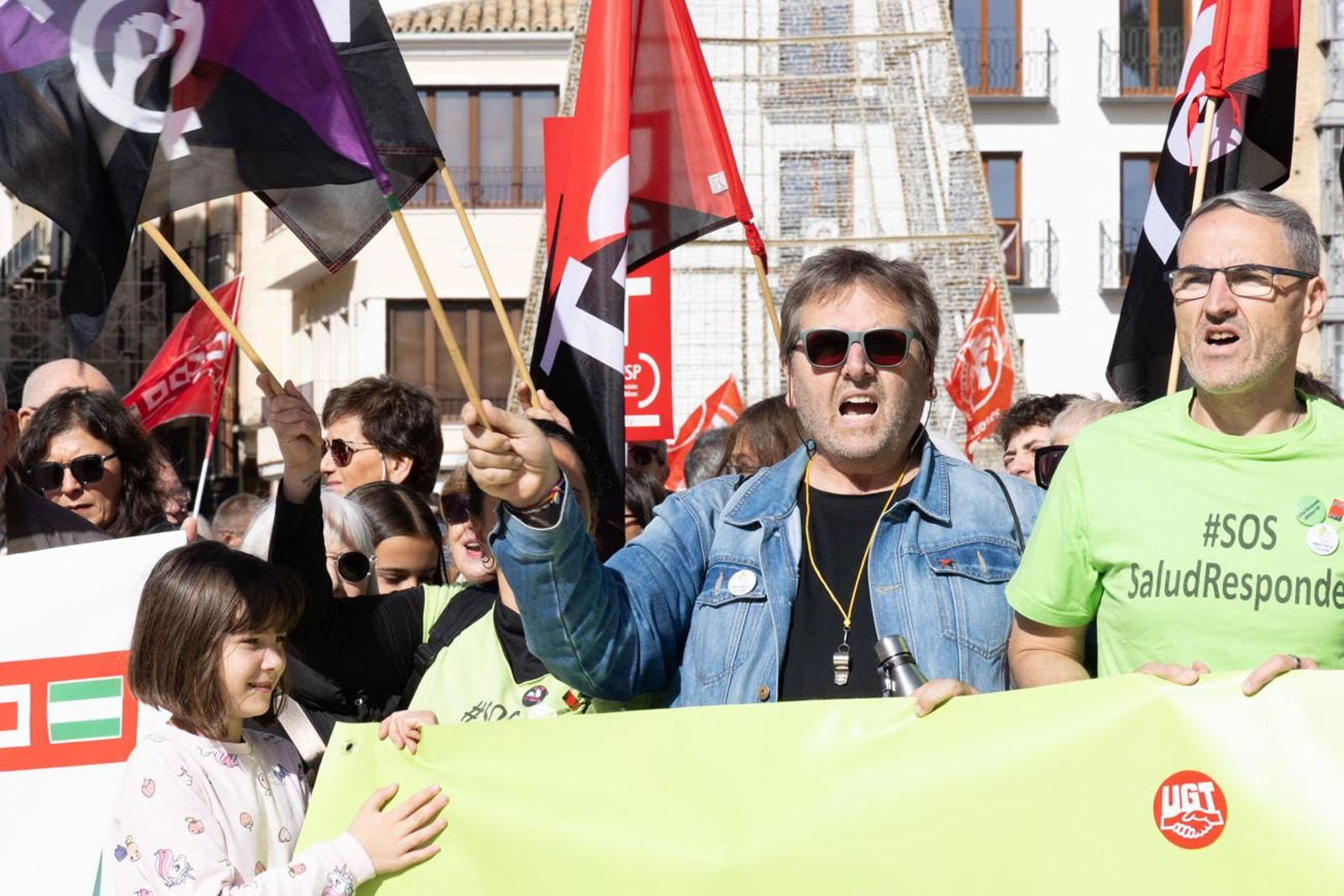 Manifestación "Sanidad cien por cien pública"