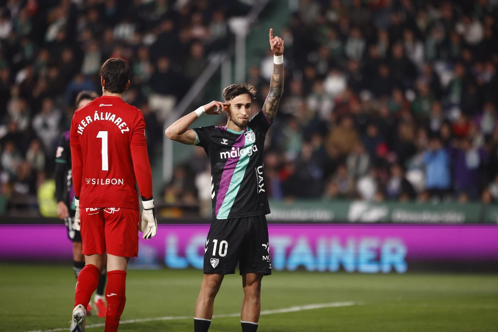 El Córdoba-Málaga CF, en fotos