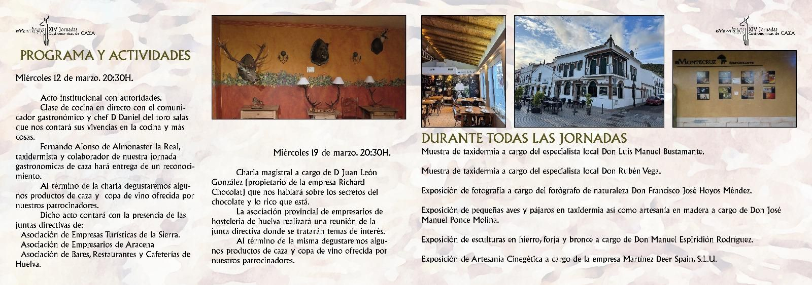 Programa de actividades