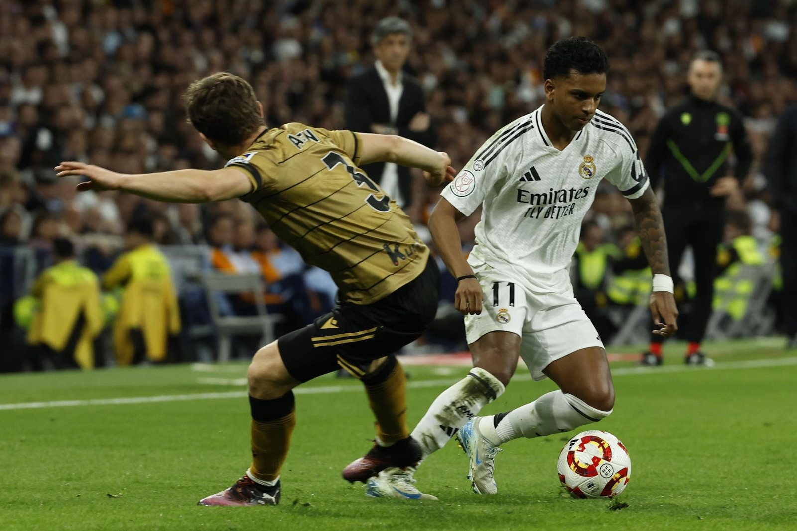 Las fotos del Real Madrid - Real Sociedad camino del Estadio de la Cartuja