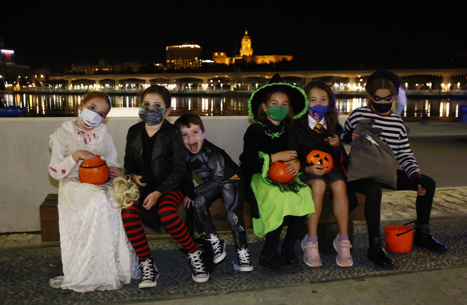 Las fotos de la Noche de Halloween en Málaga