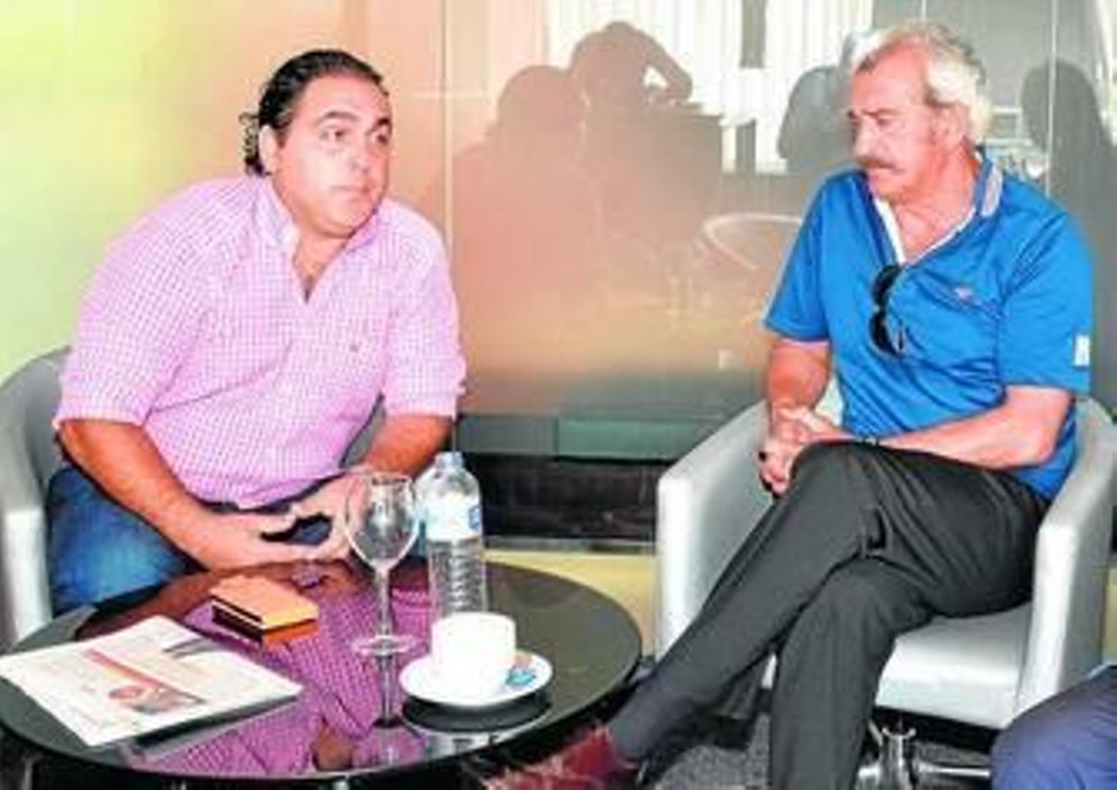 Chicha y David Vidal llevan varios días planificando la pretemporada.