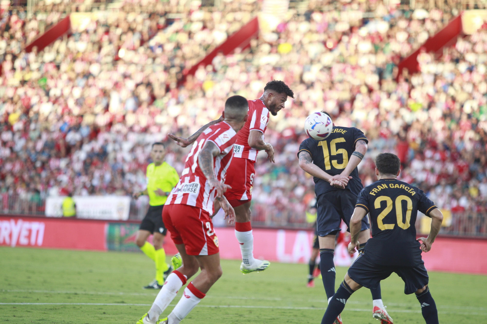 U.D. Almería-Real Madrid en imágenes