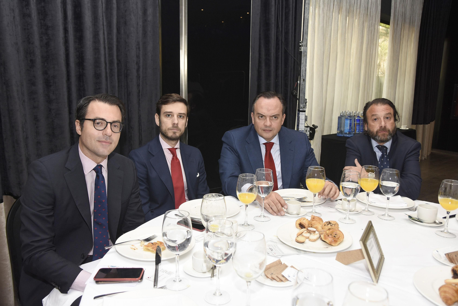 Baltasar Brotons, Pablo José Valero, Francisco Ríos y Daniel García Ibarrola.