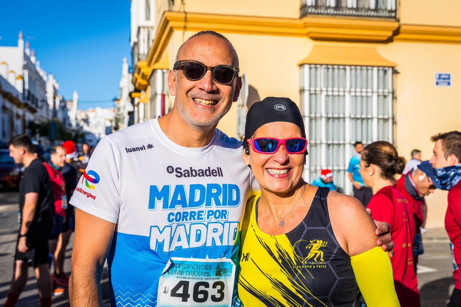 Gran ambiente en la Carrera Solidaria de la Divina Pastora en San Fernando