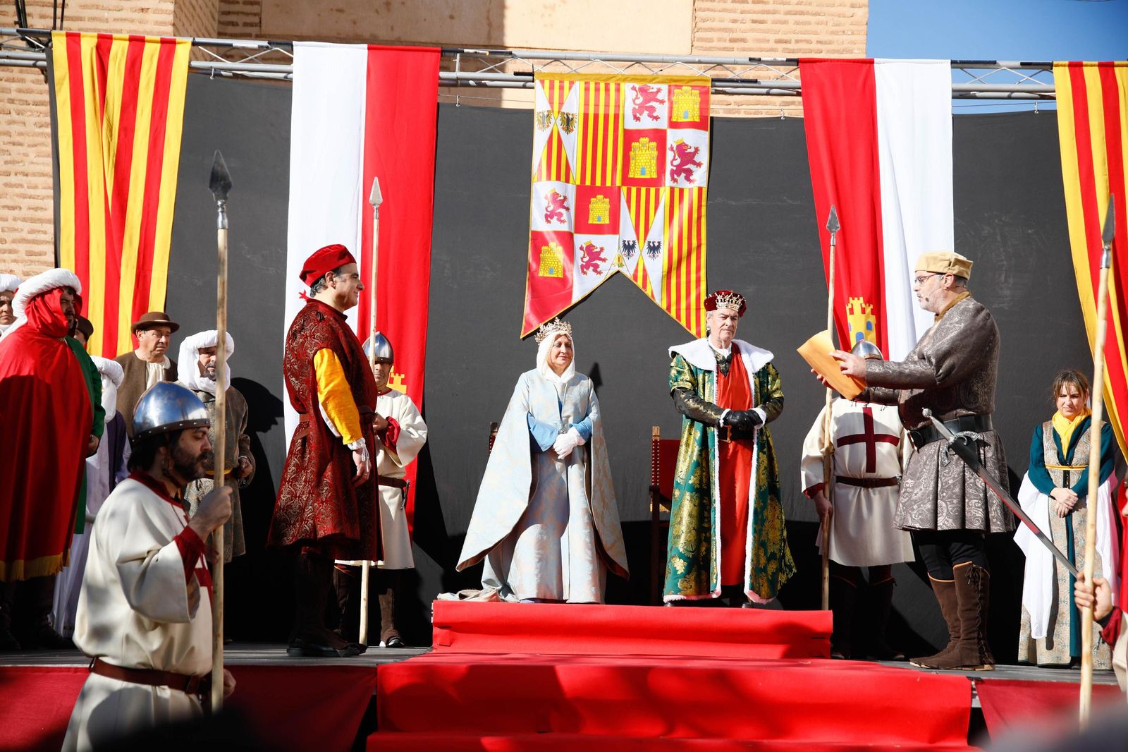 La Recreación de la Pernoctación de los Reyes Católicos en Fiñana, en imágenes
