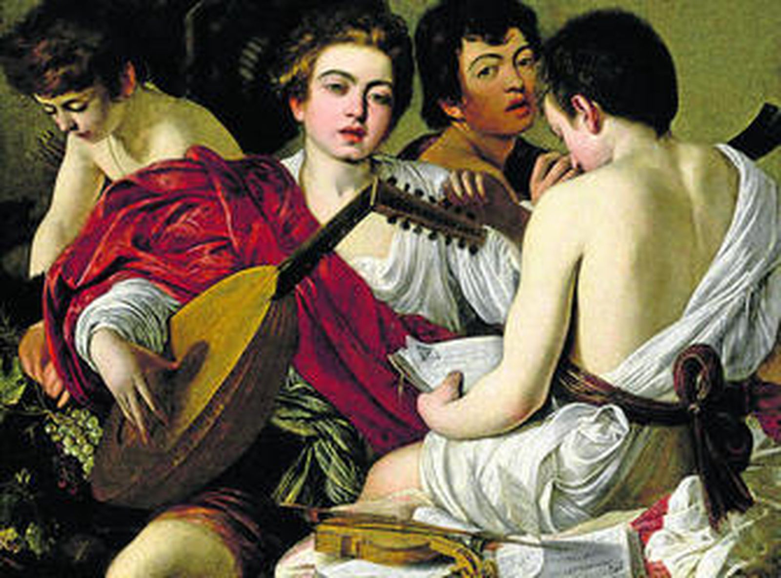 1. 'Los músicos' (c. 1596-97), una obra determinante para entender el modo de trabajar del pintor italiano. 2. 'Muchacho mordido por un lagarto' (c. 1593-95), óleo sobre lienzo de Caravaggio marcado por el virtuosismo y la decidida apuesta por el cuadro de género que se dio en su primera etapa. 3. 'Cabeza de un joven' (c. 1601-02), de Rubens, cuyas piezas destacan notablemente en la exposición que acoge estos días el Museo Thyssen.