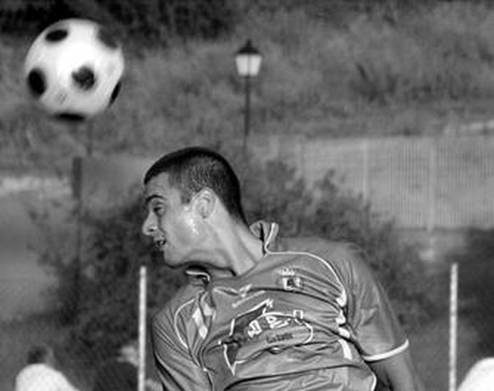 Iván Moreno, en un partido con la Unión.