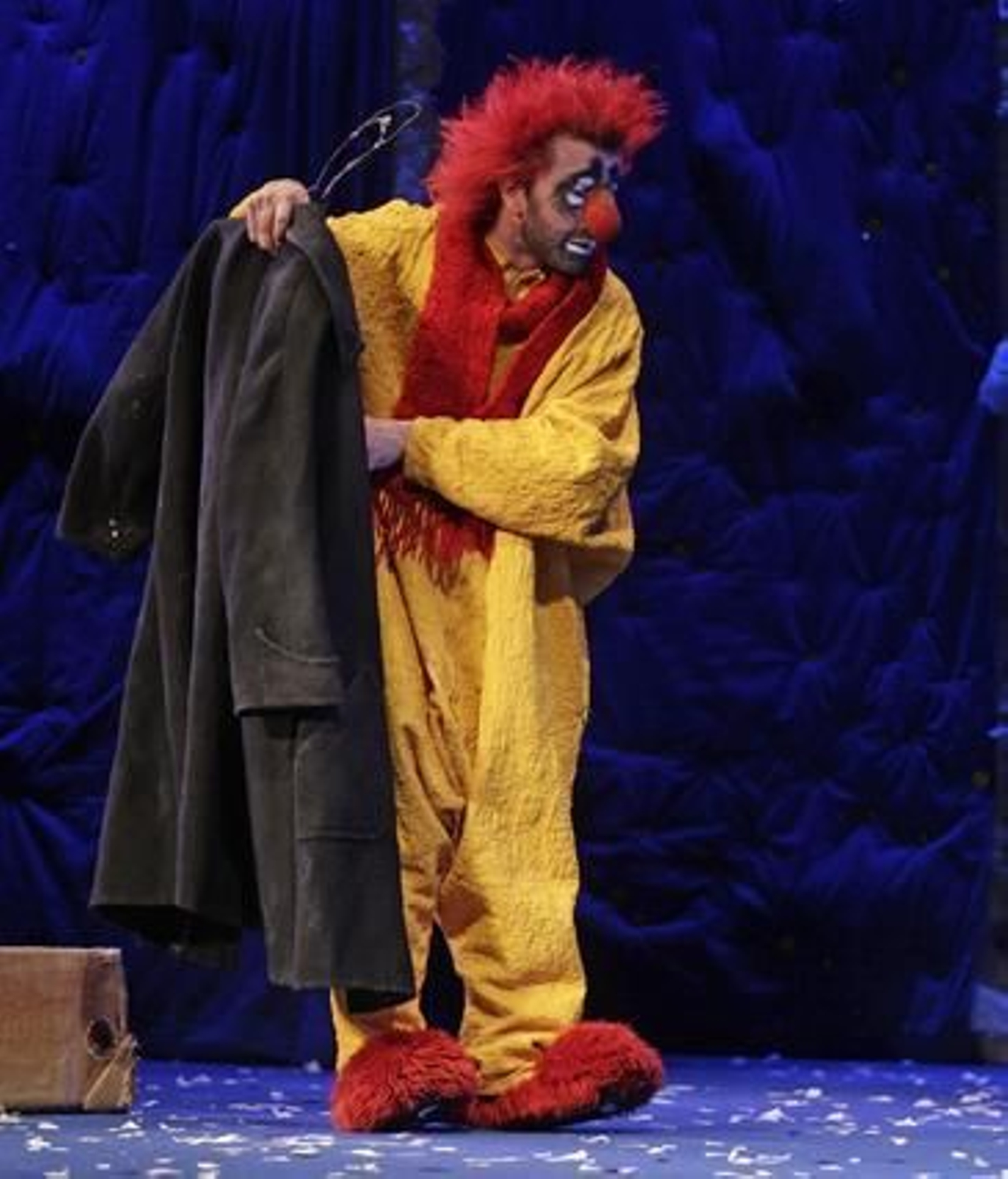 Una imagen de 'Slava's Snowshow', de la compañía de Slava Polunin. / Antonio Pizarro